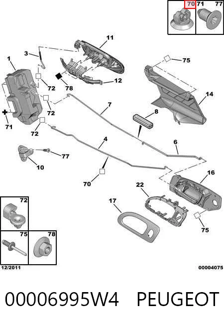 00006995W4 Peugeot/Citroen