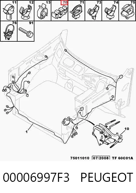 00006997F3 Peugeot/Citroen