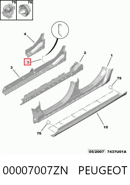 00007007ZN Peugeot/Citroen
