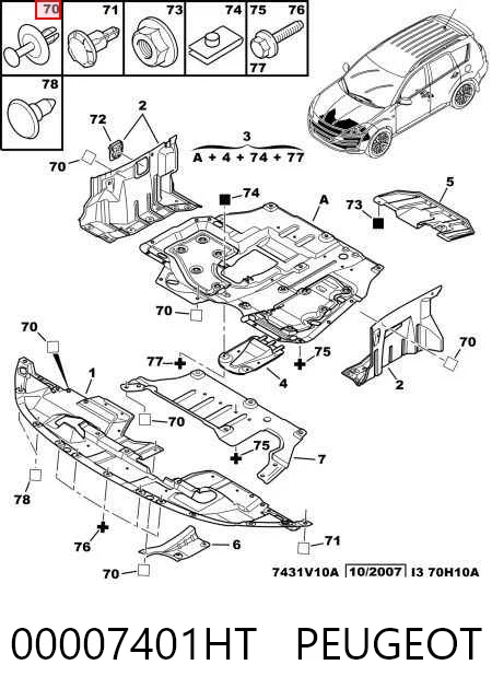 Пистон крепления подкрылка переднего крыла Starklips 0246 цена, от 0.23 USD