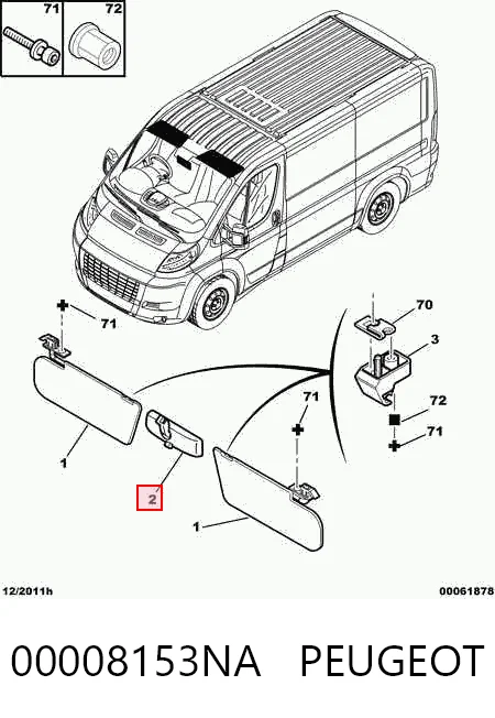 Купить RV17001 Magneti Marelli Зеркало салона авто