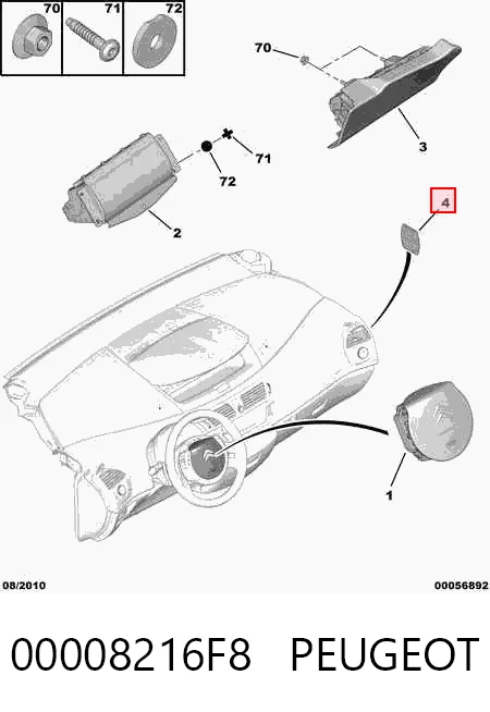 00008216F8 Peugeot/Citroen