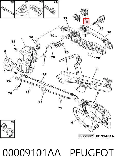  VAG 9634767477 цена, от 8.41 USD