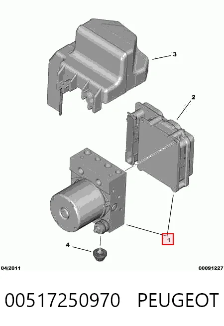 71736988 Fiat/Alfa/Lancia Блок ABS гидравлический