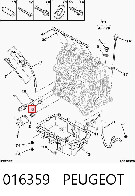 016359 Peugeot/Citroen