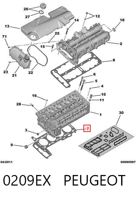 Прокладка ГБЦ Fiat/Alfa/Lancia 504093500 цена, от 43.60 USD