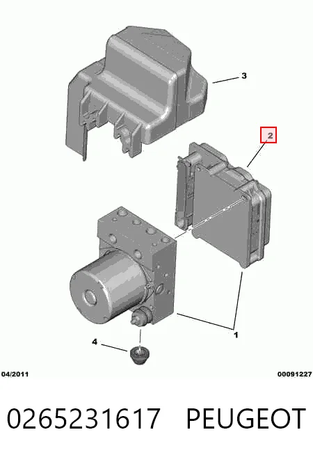 Гидроблок АБС Fiat/Alfa/Lancia 71736988 цена, от 57.01 USD