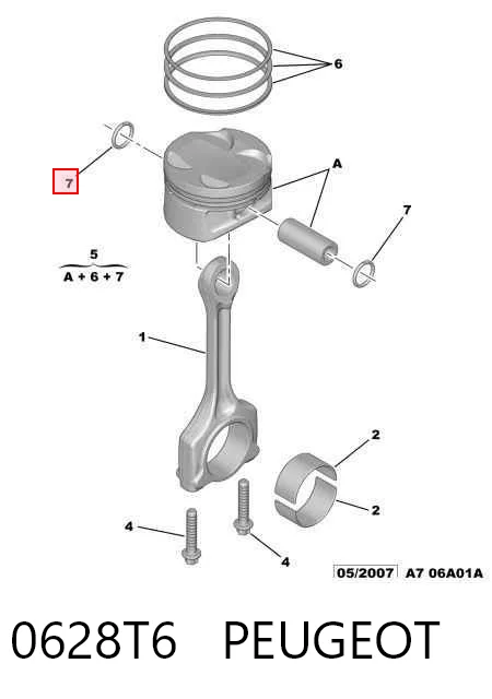 Поршень в сборе Mahle Original 081PI00128000 цена, от 59.40 USD