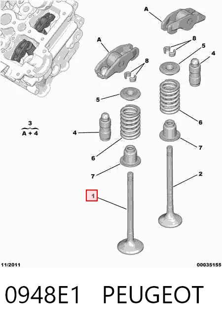 Впускной клапан 2270SCR Gieffe