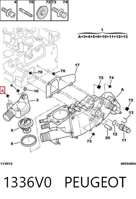 Купить 670150 Maxgear Автомобильный термостат