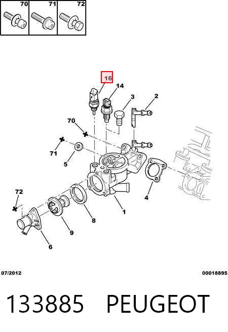 9625202480 Renault (RVI) Термовыключатель