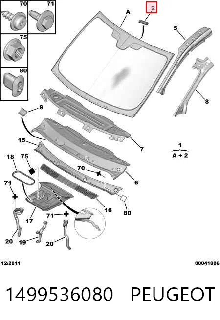 AB66640A XYG Автостекло