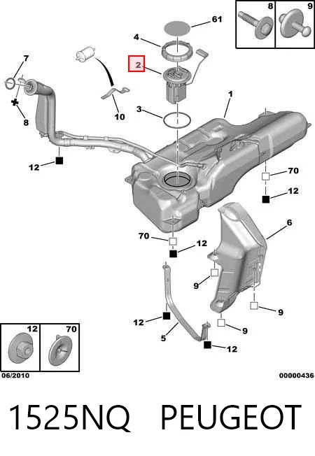 Купить GA2158 Magneti Marelli Модуль топливного насоса