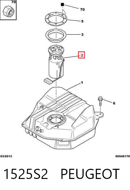 Бензонасос MAM00116M Magneti Marelli