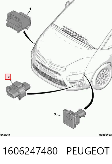 Разъем (фишка) противотуманной фары AND 30973011 цена, от 3.42 USD