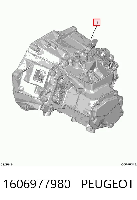 АКПП в сборе (автоматическая коробка передач) PEUGEOT 1606977980