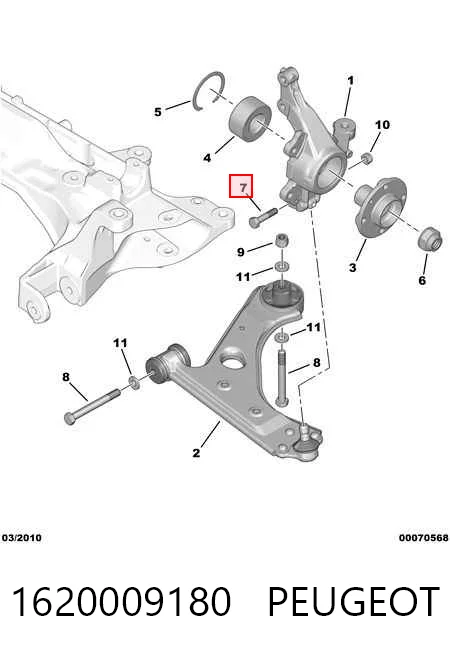 Стеклоподъемник передней левой двери 6705PSE1 Polcar