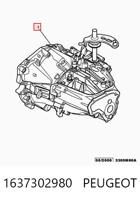 Коробка переключения передач Peugeot 306 хэтчбек (7A) (1993 - 2001) цена, от 113.24 USD