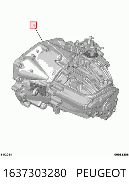 КПП в сборе на Peugeot 508 I 8D