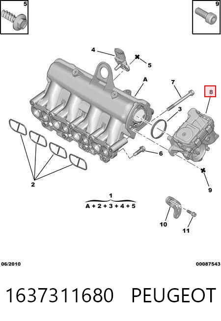 Дроссельная заслонка в сборе Fiat Tipo EGEA седан (356) (2015 - 2026) цена, от 22.81 USD