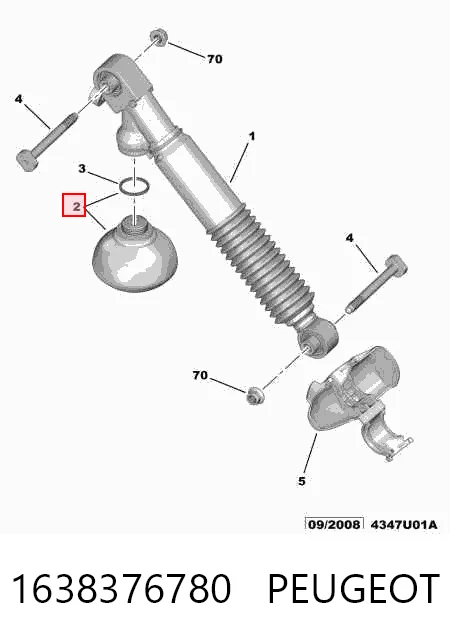 Купить 63648 GKN-Spidan Гидроаккумулятор системы амортизации задний