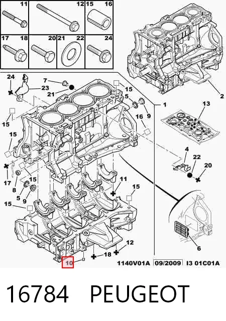 16784 Peugeot/Citroen
