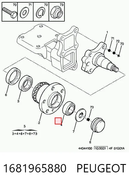 Купить 32206 CX/Complex Подшипник ступицы задней наружный