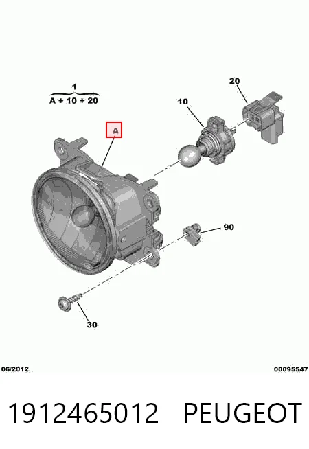 57B129E Polcar Противотуманки
