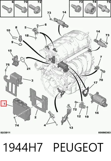 1944H7 Peugeot/Citroen