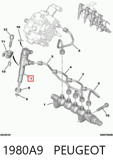 Топливные форсунки 986435085 Bosch