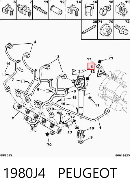  Топливные форсунки Ford Mondeo 4