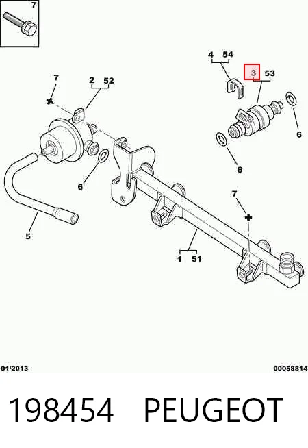 1326427 Volvo Топливные форсунки