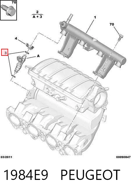 Топливные форсунки 9638220380 Bosch