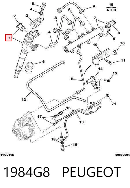 Топливные форсунки 986435163 Bosch