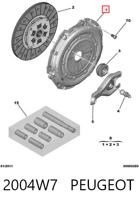 Корзина сцепления 3082600517 Sachs