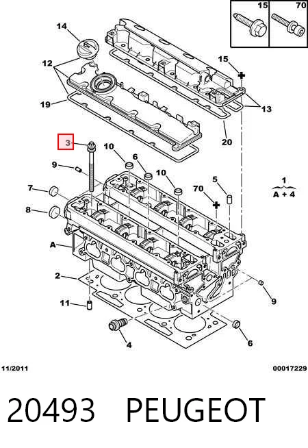 Болт ГБЦ 9091002088 Toyota