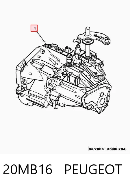 КПП в сборе на Peugeot 407  6D