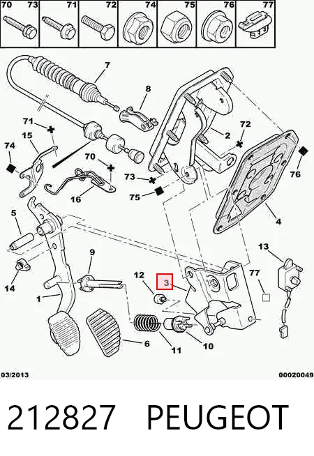 212827 Peugeot/Citroen