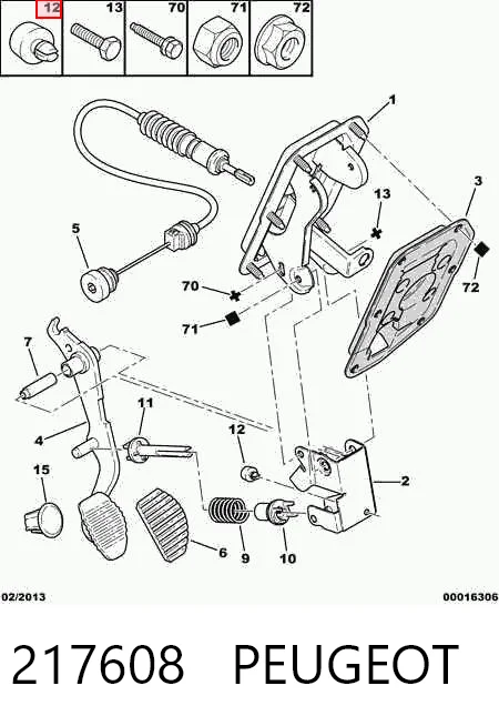 217608 Peugeot/Citroen