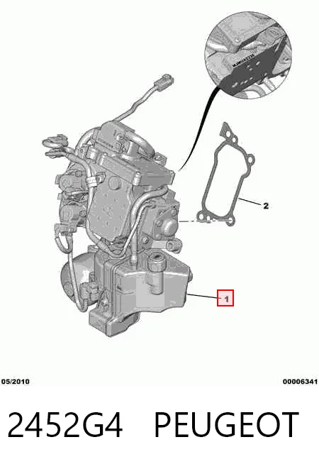 Привод выбора передач на Citroen C4 GRAND PICASSO I UA