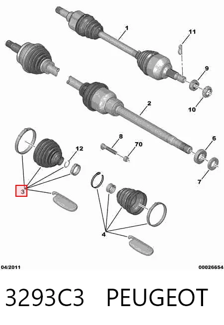Чехол шруса GKN-Spidan 0037067 цена, от 32.14 USD
