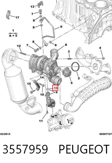 Прокладка шланга отвода масла от турбины Opel 4805804 цена, от 3.27 USD