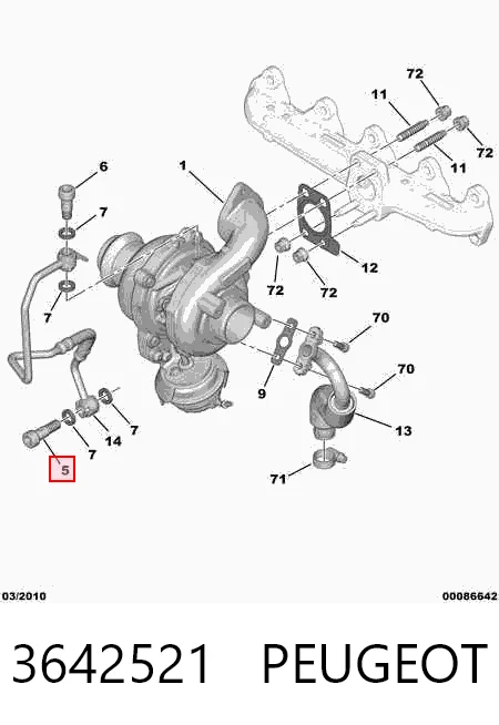 Болт трубки турбины подачи масла Fiat/Alfa/Lancia 9673065280 цена, от 6.55 USD