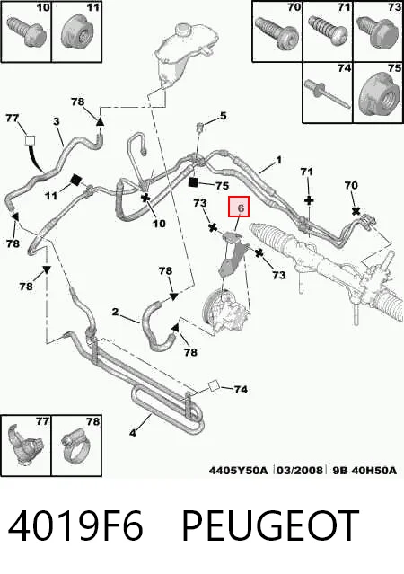 4019F6 Peugeot/Citroen