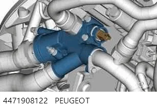 4471908122 Peugeot/Citroen Компрессор хладагента