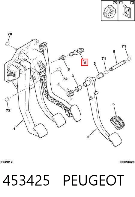 Купить Датчик стоп сигнала Пежо Боксер I 230L