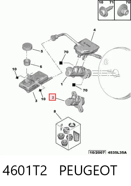 204123746 Bosch Цилиндр тормозной, главный