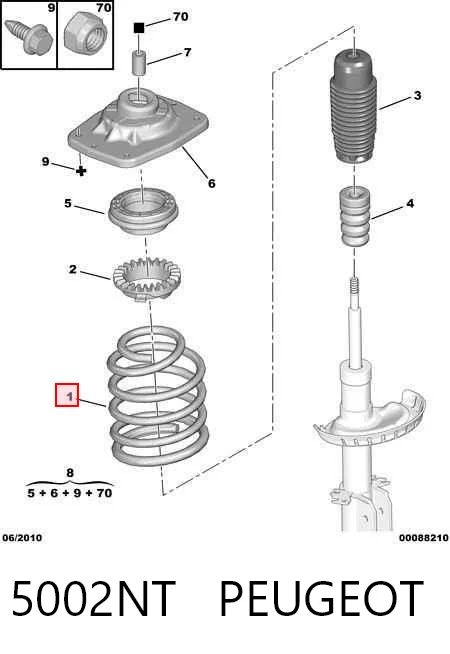 Купить 601092D Maxgear Винтовая пружина подвеска