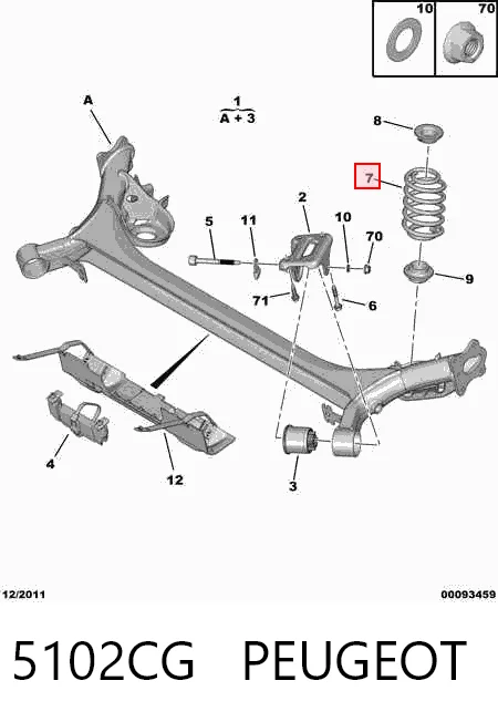 Купить 601095D Maxgear Пружина подвески