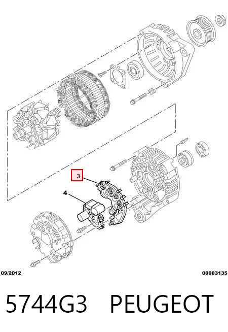 Выпрямитель VALEO 593526 цена, от 20.41 USD